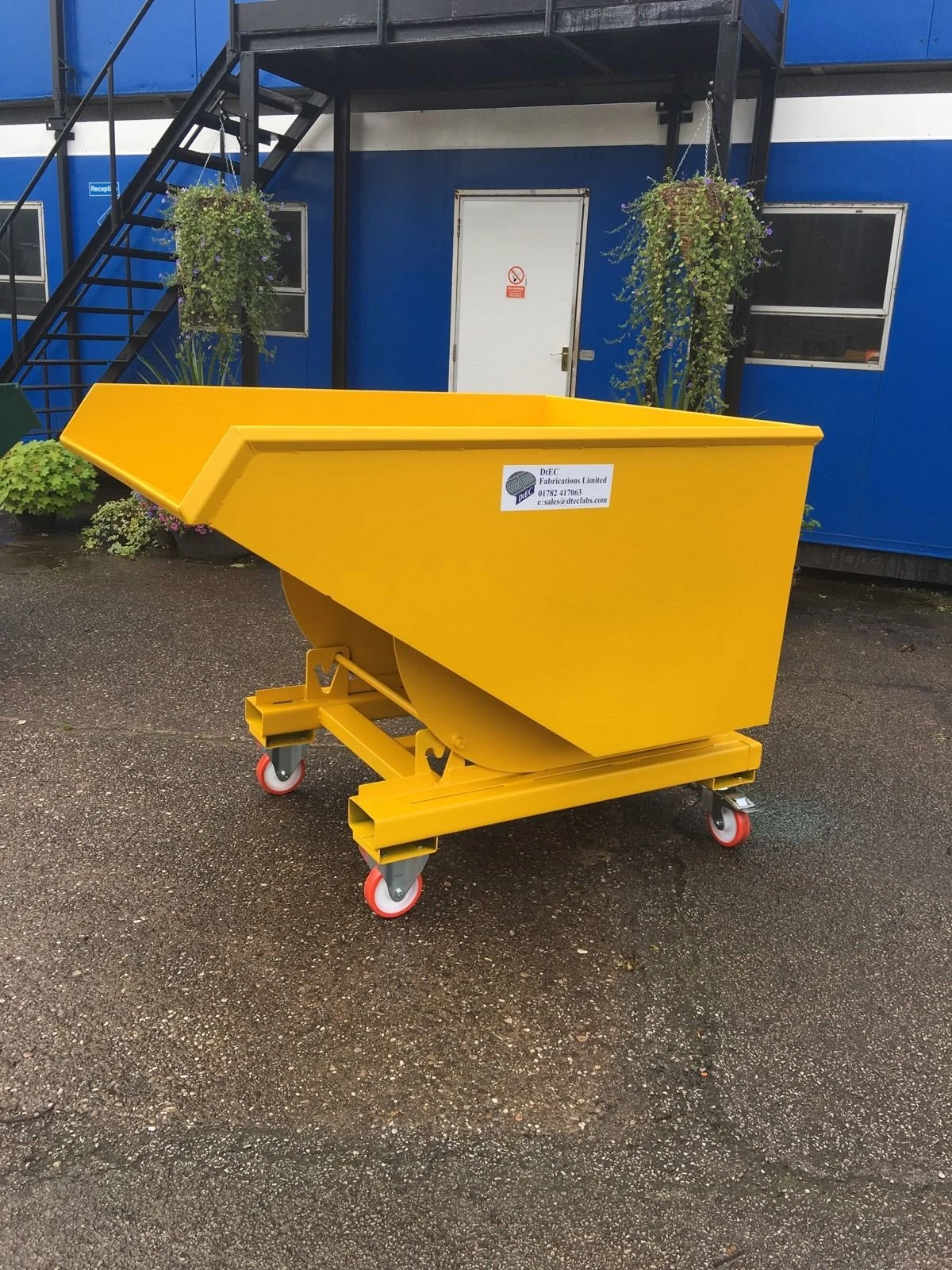 Dts 1250 In Yellow With 150Mm Castors
